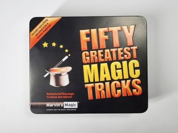 Zestaw magika, dla dzieci, 50 najlepszych sztuczek magicznych 