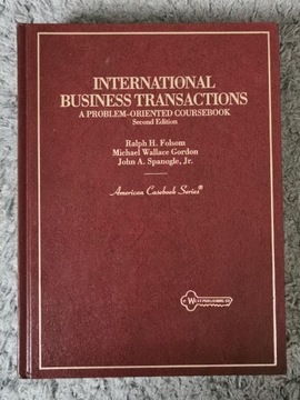 INTERNATIONAL BUSINESS TRANSACTIONS Second Edition