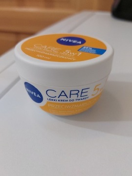 NIVEA Care 5w1 Przeciwzmarszczkowy krem 100 ml