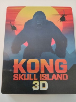 KONG WYSPA CZASZKI (BLU-RAY 3D+2D) STEELBOOK PL