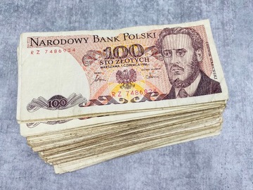 Banknot 100zł Ludwik Waryński - 100szt