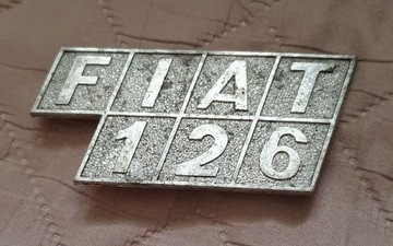  Emblemat Znaczek FIAT 126