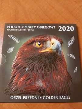 Monety polskie obiegowe rok 2020 blister 