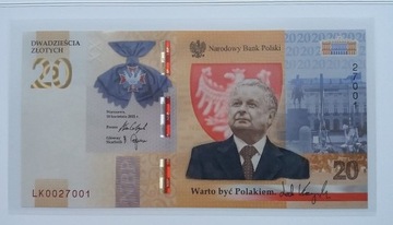 Lech Kaczyński Warto Być Polakiem !  Nr 0027001