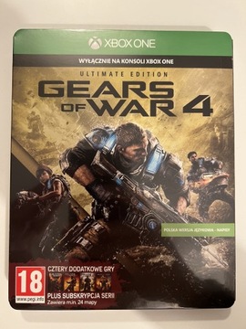 Gears of War 4 Edycja Ultimate, folia, plomba, PL