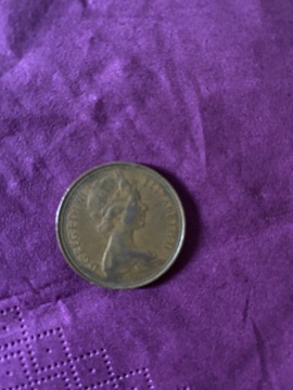 Moneta 2 Pens Królowa Elżbieta II z 1989 roku