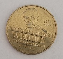 Polska, 2 złote, 1999 rok, Polscy podróżnicy i badacze – Ernest Malinowski