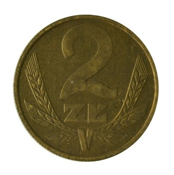 Moneta 2 złote z roku 1987