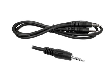 Nowy kabel Audio mini jack - mini jack 0,5m czarny