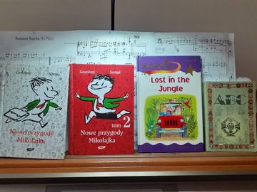 Książki dla dzieci 4 pozycje.