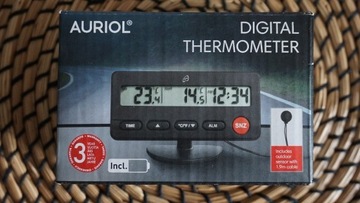 Termometr samochodowy Auriol