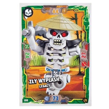 KARTA  NR 100  LEGO NINJAGO seria 7 SEABOUND