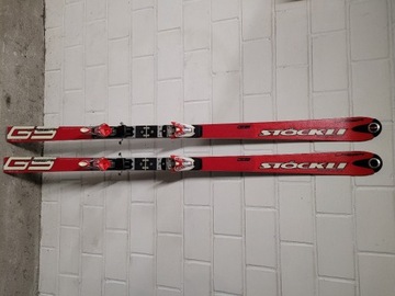 Narty gigantowe Stoeckli Laser GS + Marker Comp