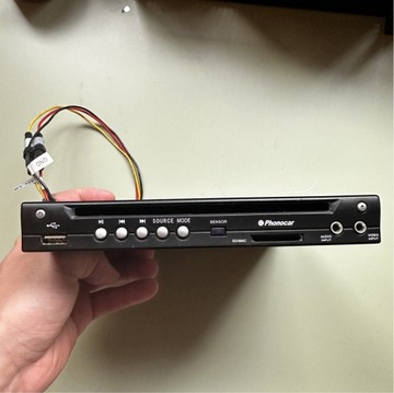 Radioodtwarzacz Phonocar VD015 DVD USB SD 1/2 DIN