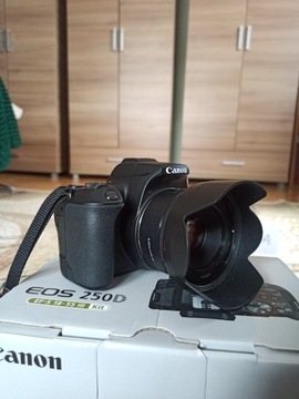 Canon 250d ZESZTAW
