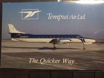 Pocztówka Tempus Air SWEARINGEN SA-226 TC