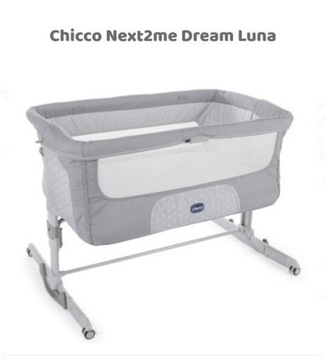 Łóżeczko dostawne Next2me Dream Luna Chicco