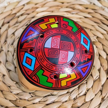 Okaryna ceramiczna Indiańska z Peru