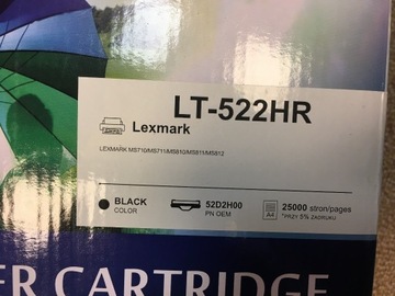 Toner do urządzeń Lexmark MS 810, 811, 812
