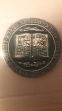 Medal Świecie nad Wisłą Zjazd absolwentów LO