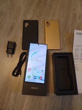 Samsung Note 10 Plus 12gb/512gb, Zestaw