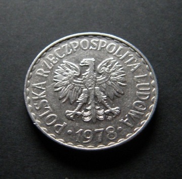 1 zł złoty 1978  ze znakiem 