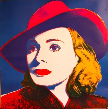 Andy Warhol,Ingrid Bergman z "Casablanca",1983