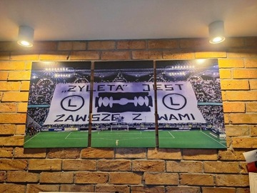 OBRAZ TRYPTYK 3 x 50x70cm LEGIA