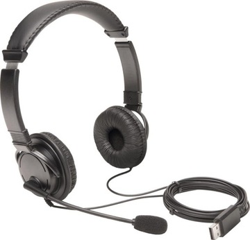 Kensington K97601 słuchawki USB Hi-Fi z mikrofonem