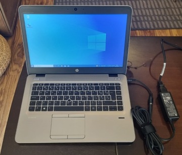 HP Elitebook 745 G3 AMD A10 Pro 8GB/128GB Zasilacz 