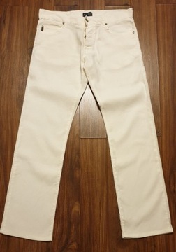 Spodnie białe Armani Jeans
