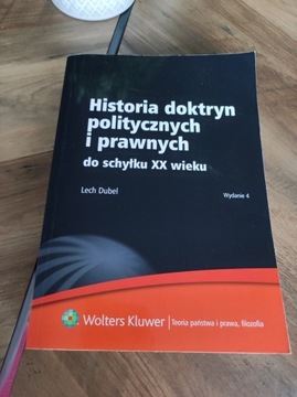Historia doktryn politycznych i prawnych Dubel