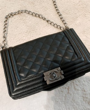 Chanel torebka czarna 