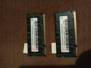 2x 1GB Pamięć RAM DDR2 HYNIX HYMP512S64CP8-Y5 AB-C
