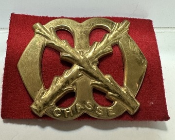 Odznaka na czapke Holandia pułk Chasse 
