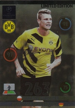 PANINI UEFA CHAMPIONS 2014/2015 LIMITED Ł.PISZCZEK