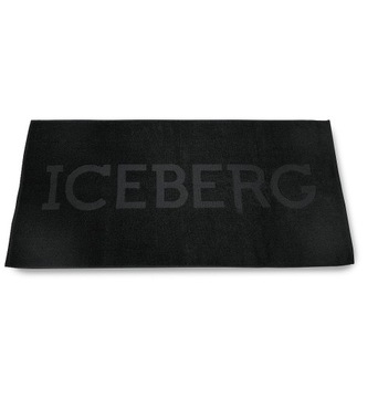 Ręcznik ICEBERG gym towel czarny na siłownię