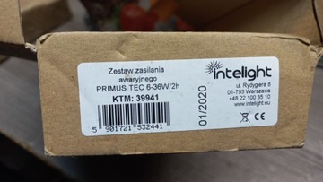 Zestaw  zasilania  awaryjnego  TEC 6-36W/2h