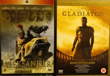 GLADIATOR 2xDVD, ALEKSANDER DVD