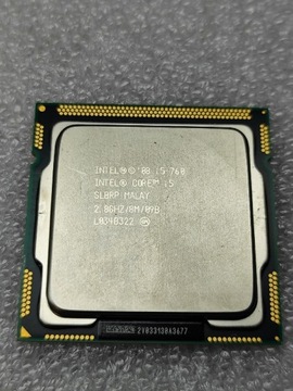 Intel Core I5 -760 4X2.8GHZ/8M/1156