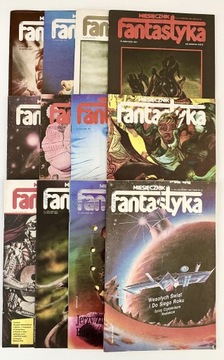 Miesięcznik Fantastyka - ROK 1985 - 12 numerów 