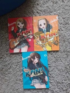 Manga K-on! 1-3