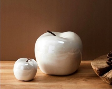 Jabłko ceramiczne 4 sztuki 