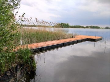 Pomost pływający Taras Łódka Rower wodny Rowerek