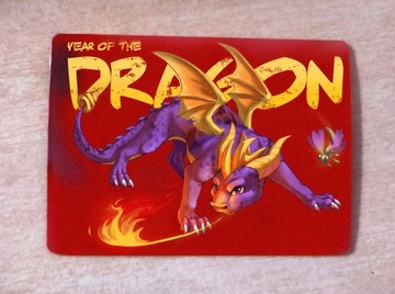 "Year of the Dragon" - magnes na lodówkę - Spyro