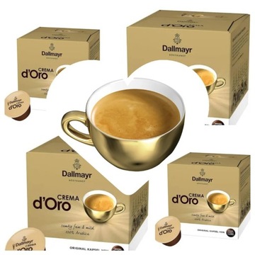 Kawa Dolce Gusto Dallmayr Crema d'ORO 4x16 kapsułe