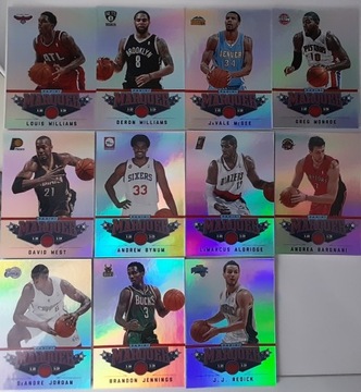 Lot 11 kart NBA Panini Marquee 2012-13