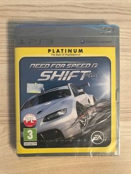 Need for Speed Shift PL PS3 Nowa FOLIA Polska