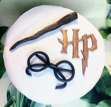 Dekoracja na tort z motywem Harry Potter Urodziny