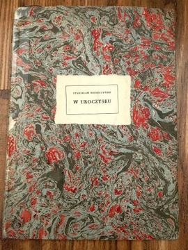 Stanisław Woszczyński "W uroczysku"1937 -ORYGINAŁ!